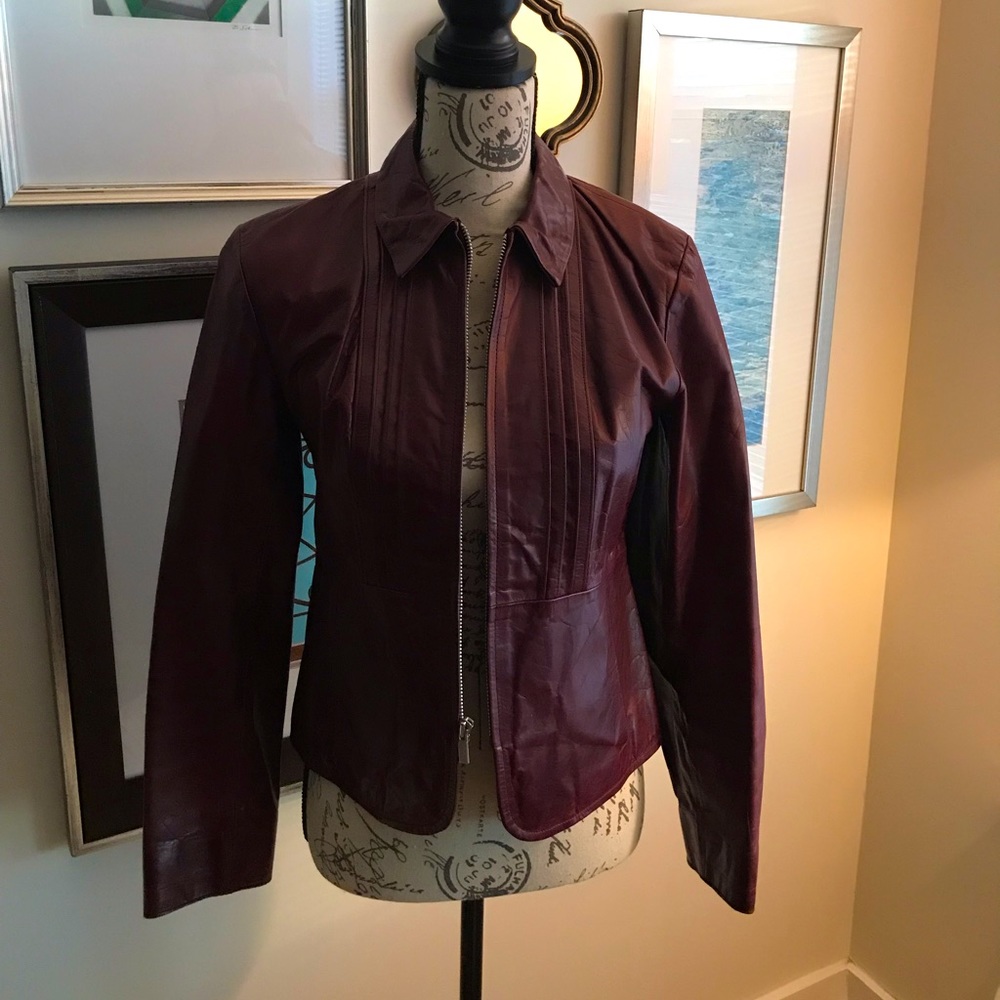 Banana Republic Genuine Leather Jacket